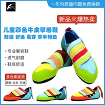 Climx Kinder Kids Icon chaussures descalade colorées pour enfants chaussures de bloc chaussures dentraînement dentraînement