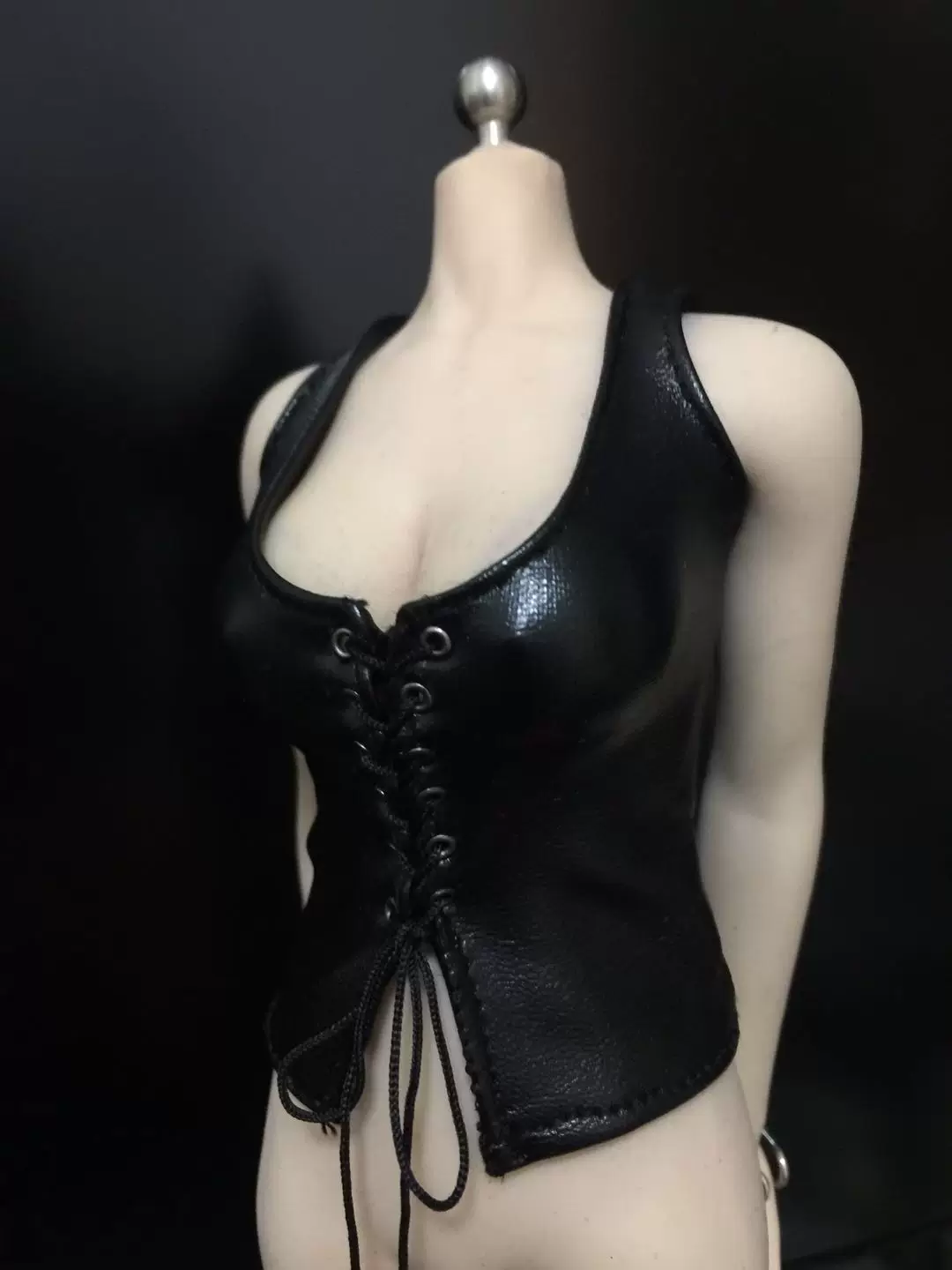1:6PH UD4.0 женские военные аксессуары 1/6 финальная фантазия Ayayuna imitation leather vest clothes spot