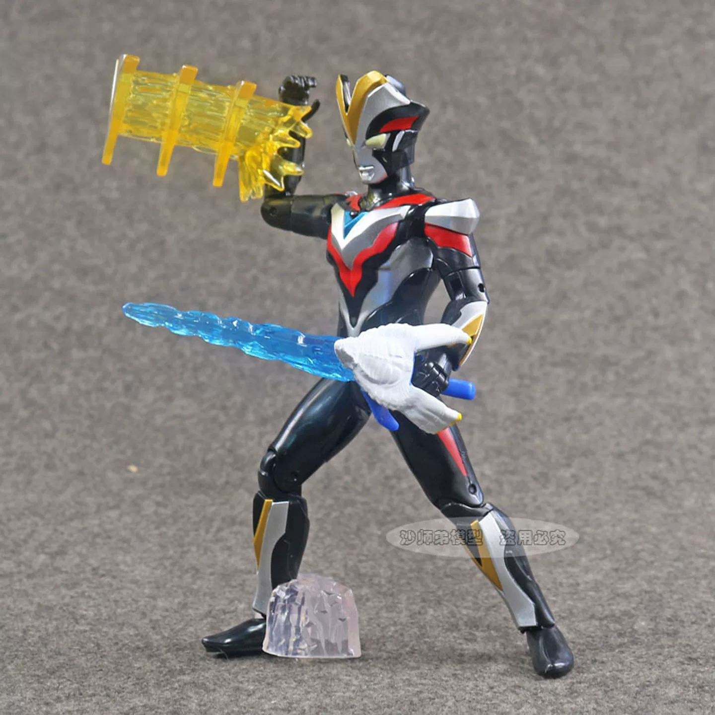 Bandai, Ultra, подвижный Ультрамен Тига, оружие, набор, минифигурка, выпуск делюкс