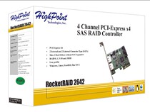 New Highpoint Rocket ROCKETRAID 2642 Raid Card Disk Array Rocket 2642