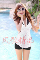 Special cut code promotion 38 yuan Han fan belly thin waist flat angle split swimsuit YDF-VICKI20101
