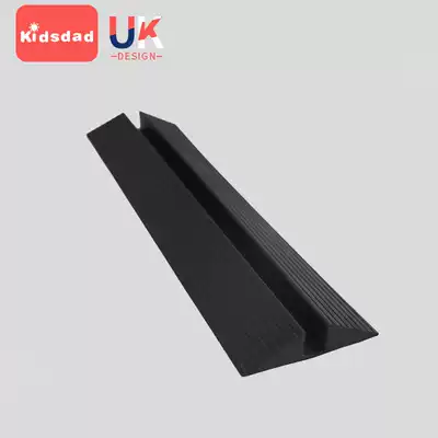 Kidsdad Child Safety Door Guardrail Pointer Anti-Kick Foot Strand (Default Black)