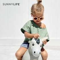 Australian sunnylife Childrens glasses Sunglasses Sunglasses Anti-UV Summer Beach Dented Sunsun glasses