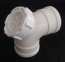 50 75 110 PVC drain pipe 90 ° elbow inspection port pvc water pipe sewer pipe fittings pipe
