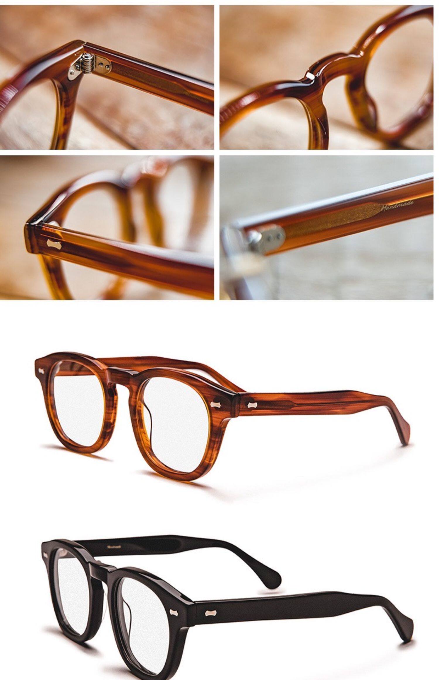 Ретро классические антикварные солнцезащитные очки, черный набор, в американском стиле 