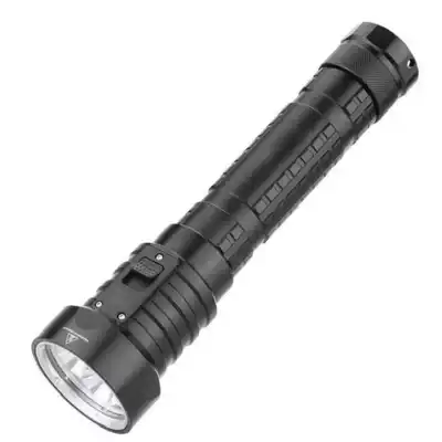 DX4S Dive Flashlight L2 T6 Light Aluminum alloy flashlight 2 sections 18650 26650