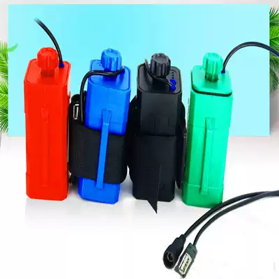 4*18650 Mobile power battery box 8 4V 4 2V USB DC dual interface waterproof rechargeable battery box