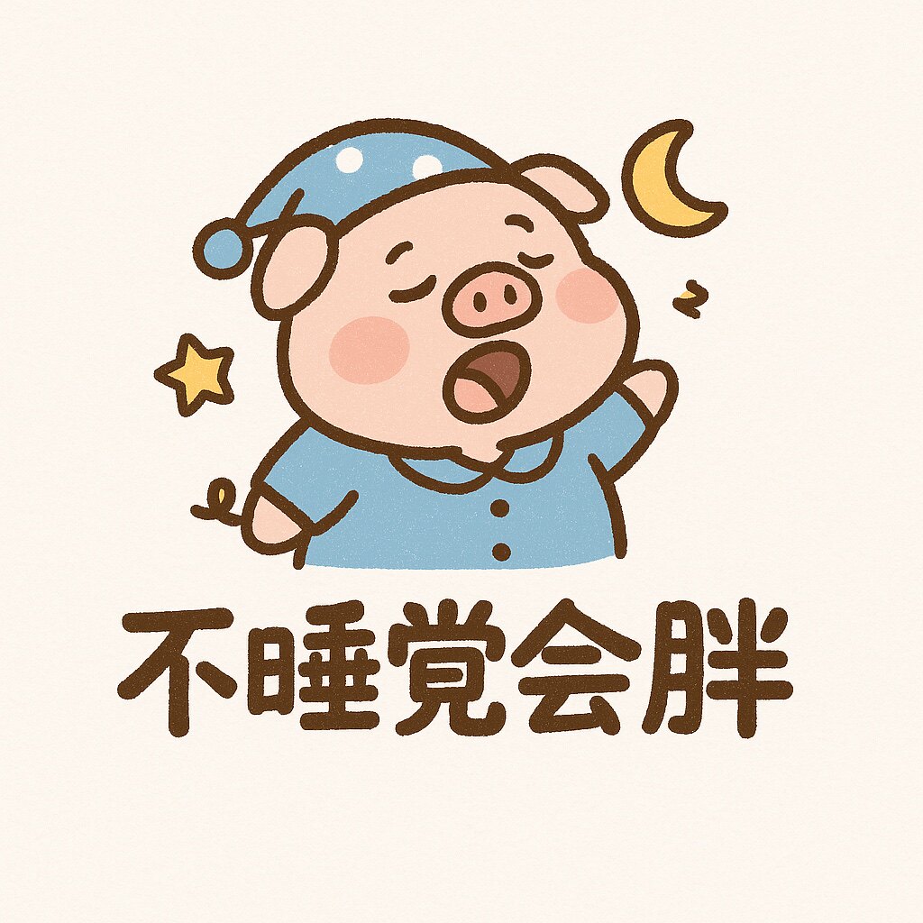 不睡觉会变胖
