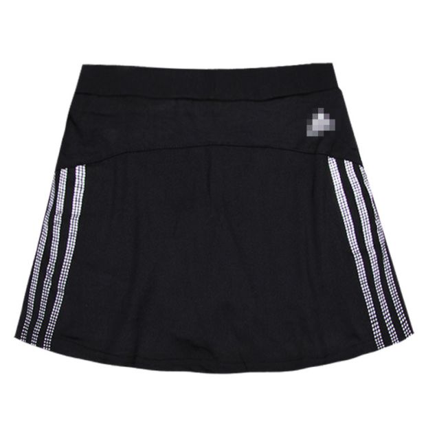 Mới cỡ lớn thể thao váy ngắn nữ thể dục váy chống ánh sáng quần short váy nhanh khô thoáng khí chạy Một váy váy tennis - Trang phục thể thao quần áo tập yoga adidas