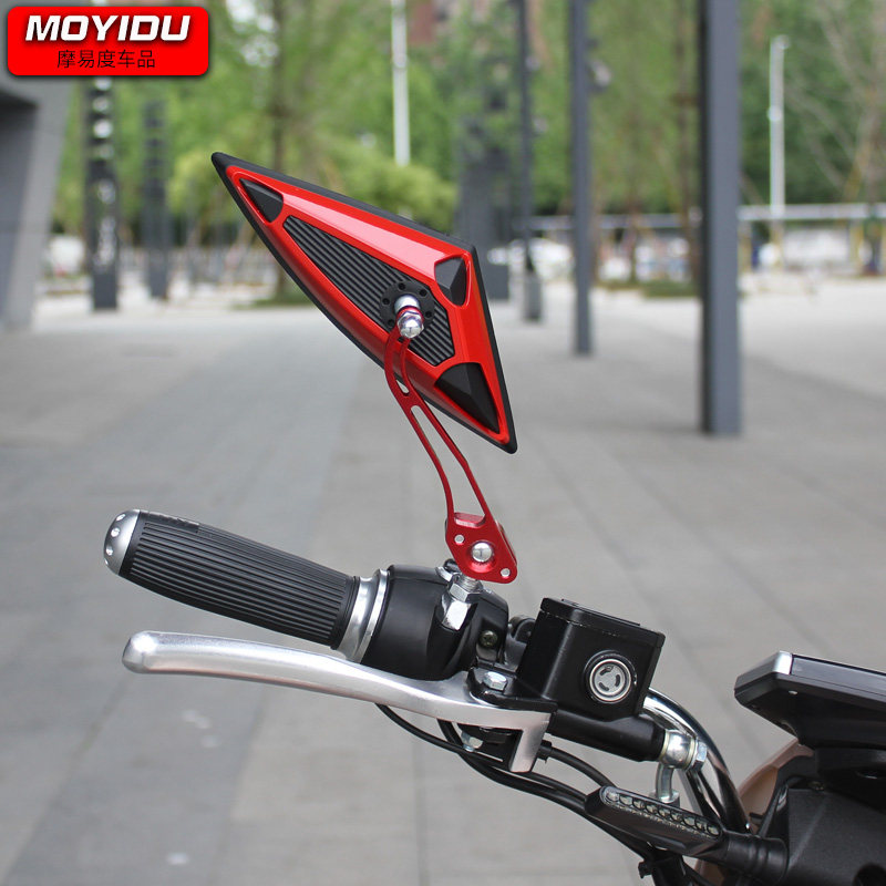 Electric car modified rear mirror Motorcycle mirror Rearview mirror modified accessories Personality rear mirror