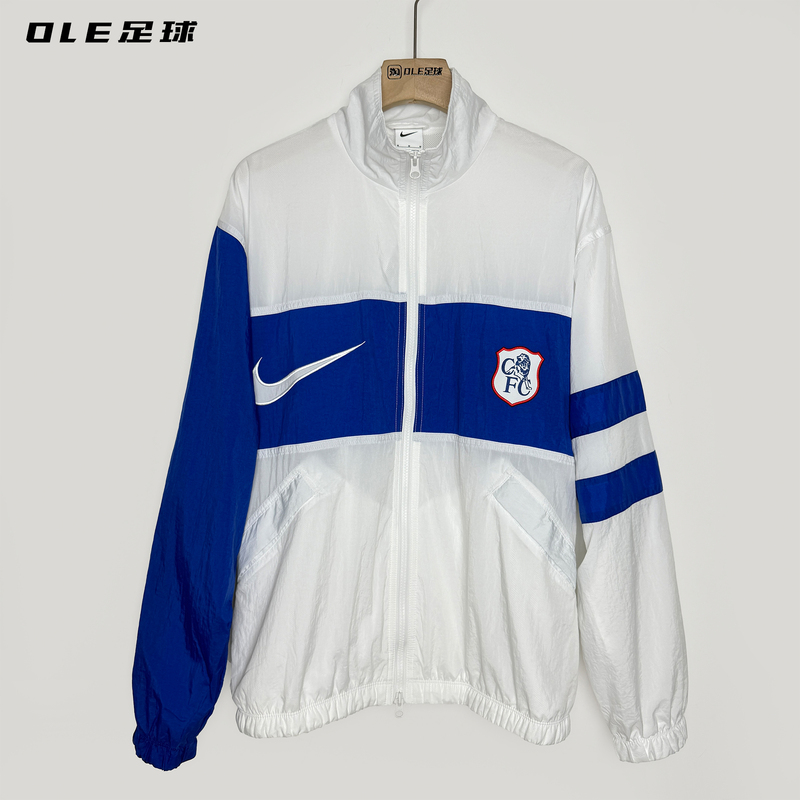 Ole Football Nike Chelsea 26-27 Second Away Sports I96 Appearance Jacket Io4412-100 Ole Football Nike Chelsea 26-27 Second Away Sports I96 Appearance Jacket Io4412-100