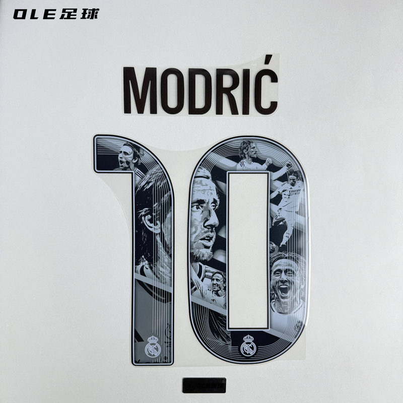 Ole Football 25-26 Real Madrid Home Modric Limited Special Edition Commemorative Printing and Numbering