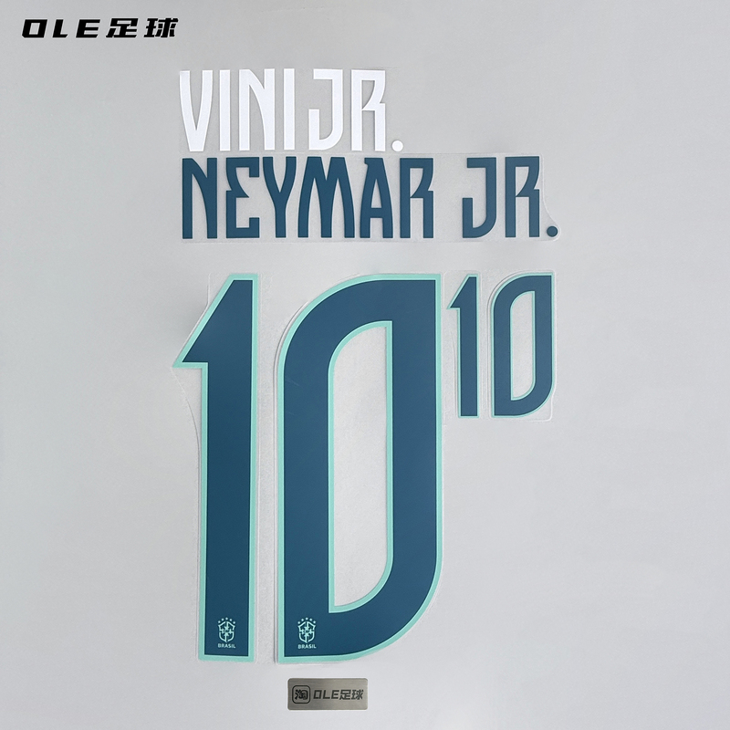 Ole Football Brazil 2026 World Cup Home and Away Jerseys with Printed Numbers and Fonts Vinicius Neymar