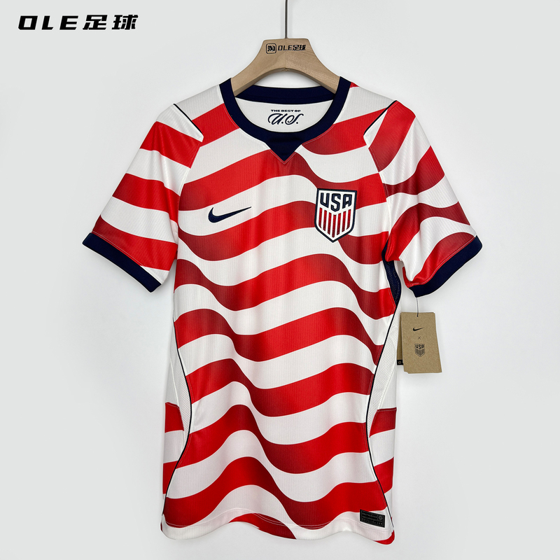 Ole Football Nike Nike 2026 World Cup Usa Home Fan Version Short-Sleeved Jersey Ib5339-133