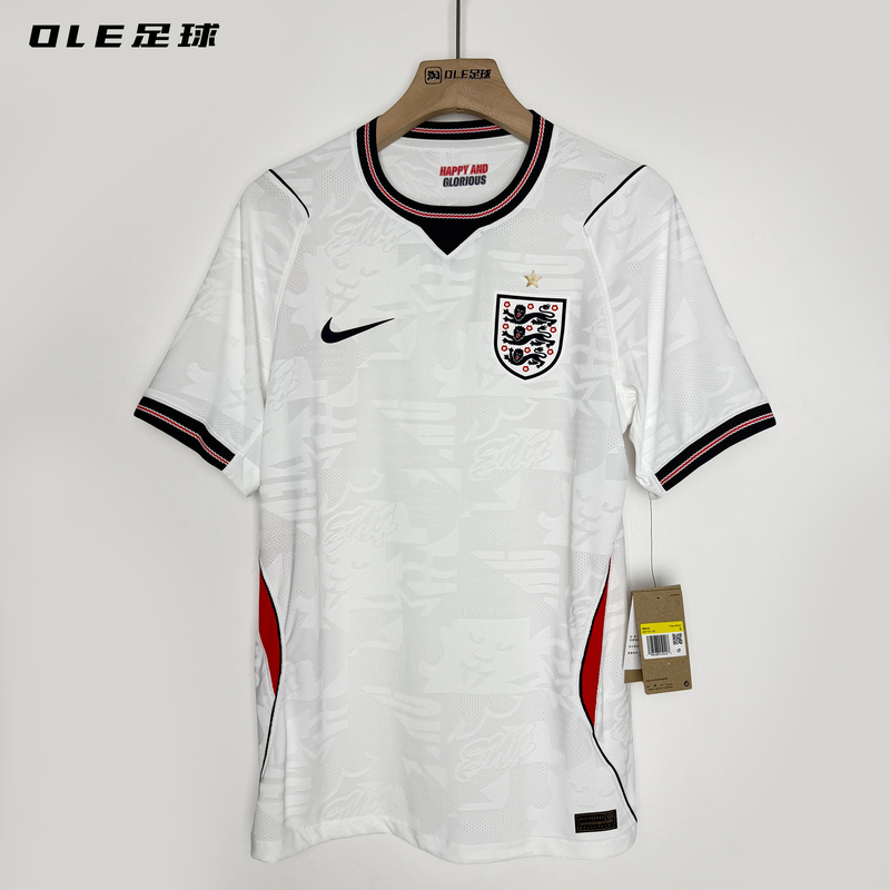 Ole Football Nike 2026 World Cup England Home Player Version Short-Sleeved Jersey Ib5153-100