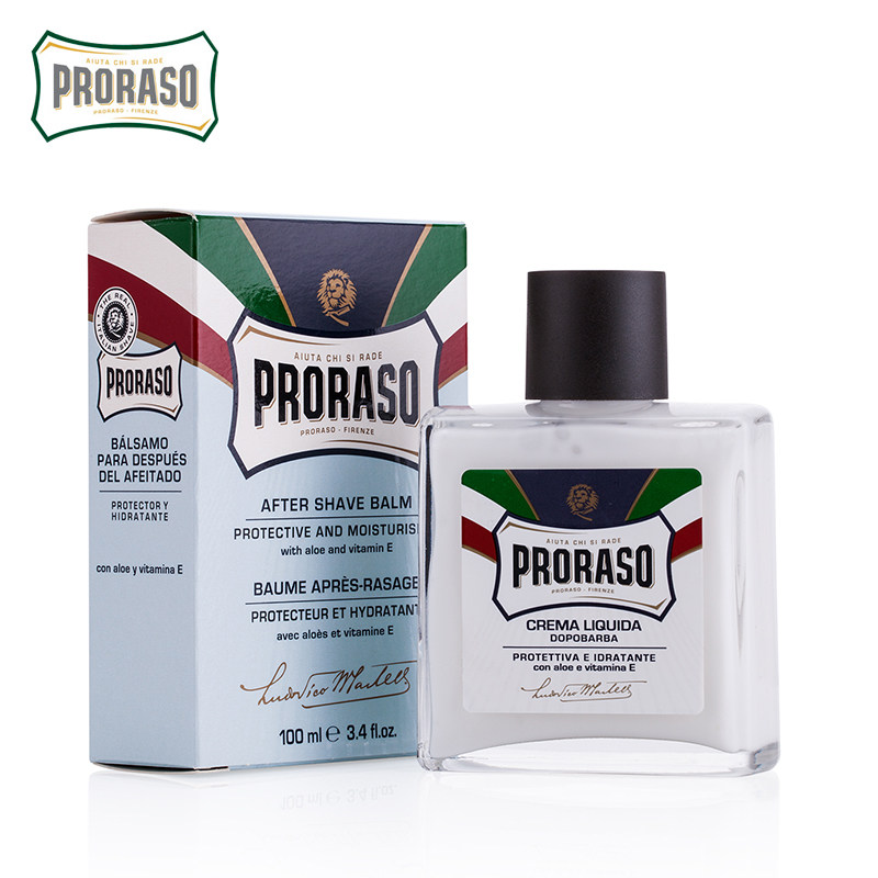 off-the-shelf italy bora cable Proraso cream aftershave men shaving lotion aloe moisturize