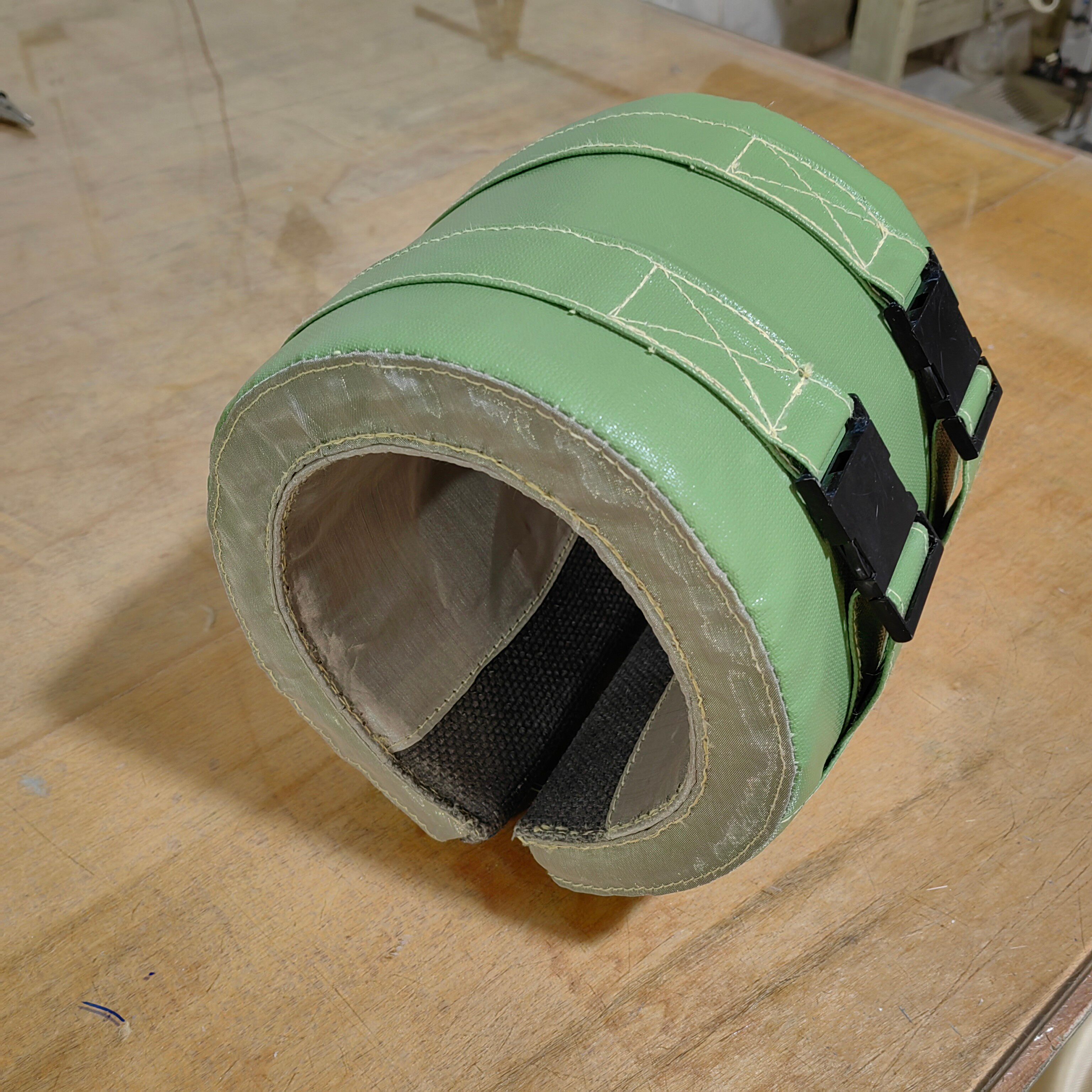 Injection molding machine heating ring insulation cover high temperature resistant heat insulation cover screw gun barrel drier material cylinder flame retardant energy saving-Taobao