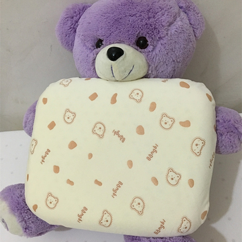Baby pillow latex children's pillow cartoon pillow concave baby anti-deviation head removable wash shopkeeper recommended