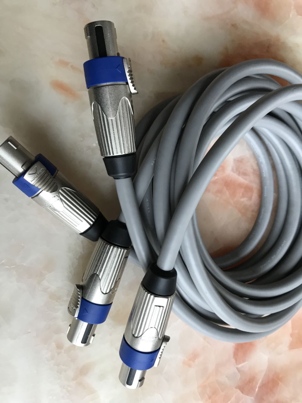 CANARE 4S11 speaker line assembly NEUTRIK NLT4FX high-power audio line effect super 4S12F