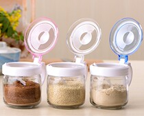 3 seasoning box sets glass seasoning cans household salt cans oil pots seasoning bottles seasoning boxes seasoning cans