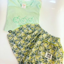 OMIOMI Mimi original high-end Japan imported seersucker cool mens and womens childrens shorts pants