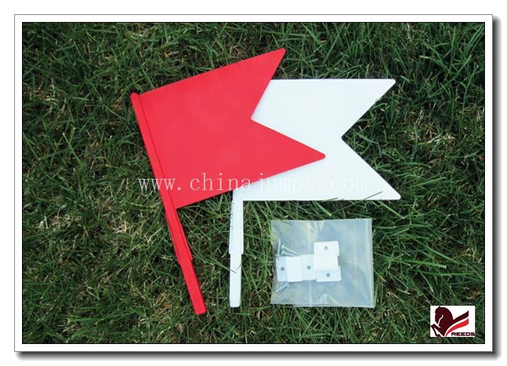 The Wise Equestrian Equipment Direction Jin Flags Small Flag Red White Flag Plastic Manufacturer Straight Sales Multi-Offer