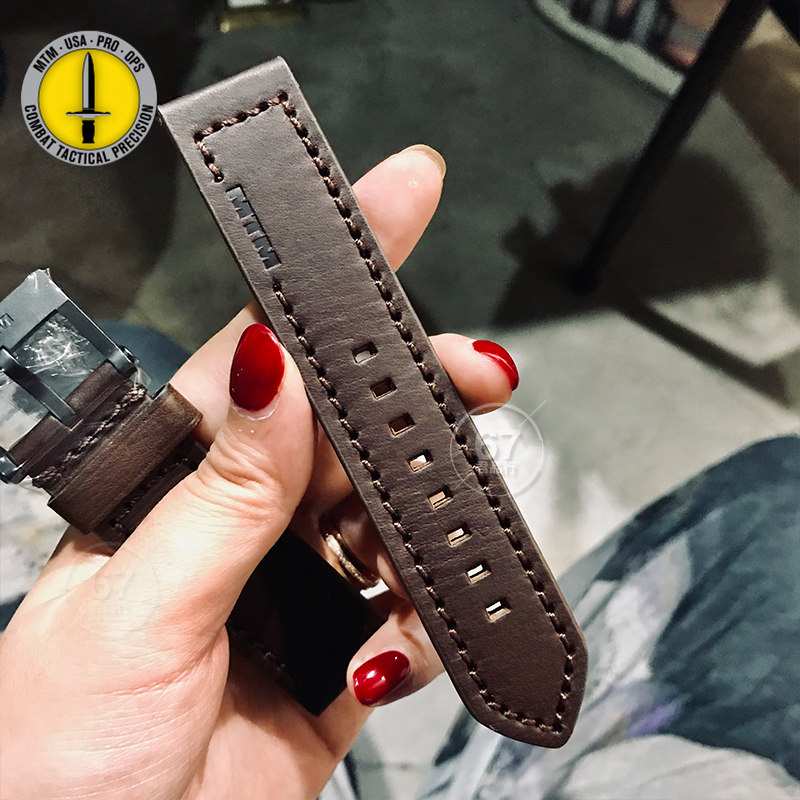 MTM leather watches with watches universal meter with Italy genuine leather Tactical meter belt