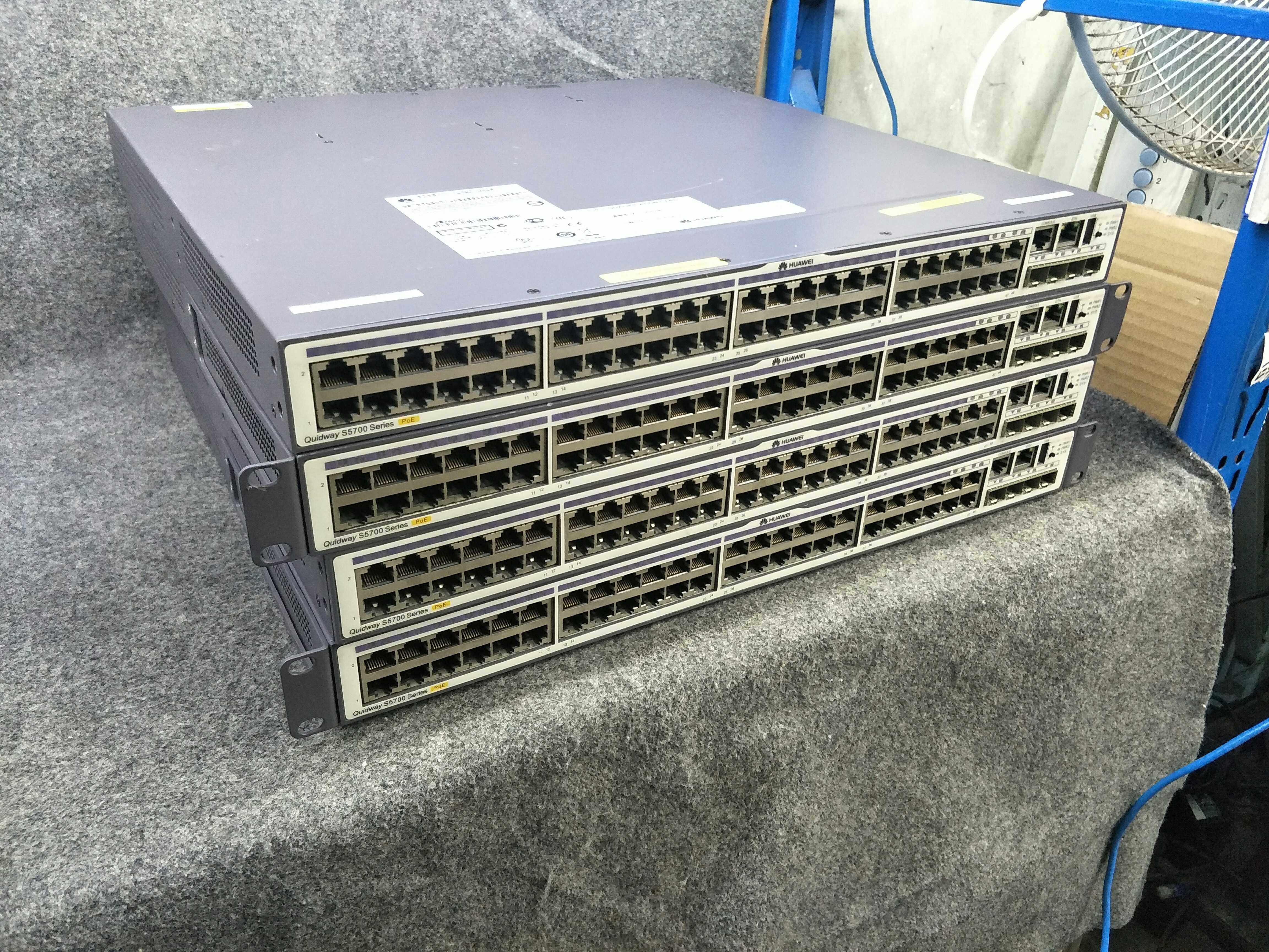 Originally installed Huawei Huawai S5700-48TP-PWR-SI three-layer switch 48 outlet one thousand trillion switch