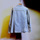 Homemade 2024 new Korean style handsome denim shirt shirt women's design sense jacket versatile loose long-sleeved top