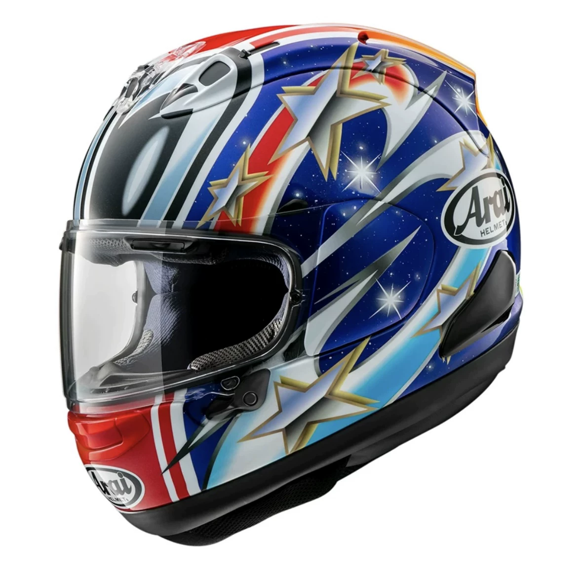Шлем для полного лица ARAI RX-7X Crane Surf Puppy Isle of Man TT Knife Guard Haydn Big Eye Track