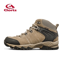 Clorts lochi Red full waterproof hiking shoes mens and womens high anti-skid shock absorption outdoor autumn and winter warm hiking shoes