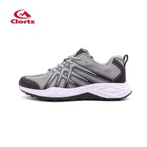 Clorts Lochi red cross-country running shoes for men and women lightweight breathable hiking sports running shoes non-slip shock
