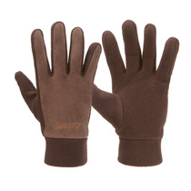  Gloves mens thin rocker fleece windproof and warm cycling dad driving touch screen autumn and winter cold fingers