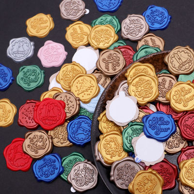 Finished wax seals, various exquisite patterns, diy planner, ready-made pattern labels, stickers, wax seals, wedding