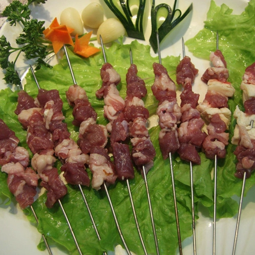 Yuqing Barbecue Picks Sicks Barbecue Barbq Barbq Подписание барбекю.