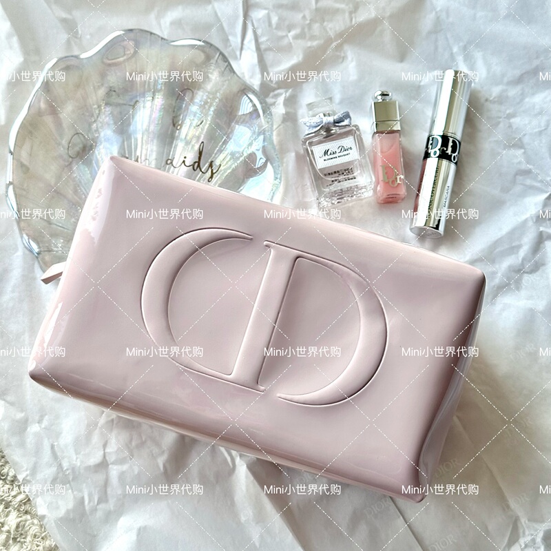 Brand New Dior Makeup and Fragrance Set, Lip Gloss 001 Floral Perfume, Mascara, Makeup Bag Set