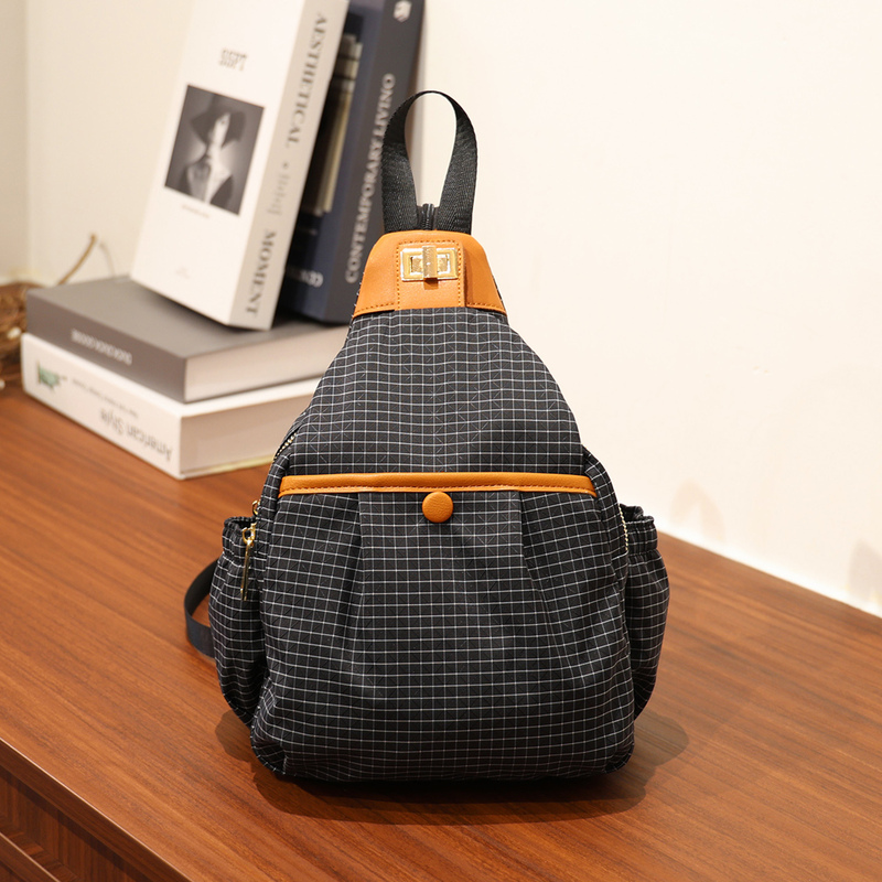 Marian 2026 New Original Design Simple Casual Nylon Waterproof Multifunctional Chest Bag Mini Small Backpack Marian 2026 New Original Design Simple Casual Nylon Waterproof Multifunctional Chest Bag Mini Small Backpack