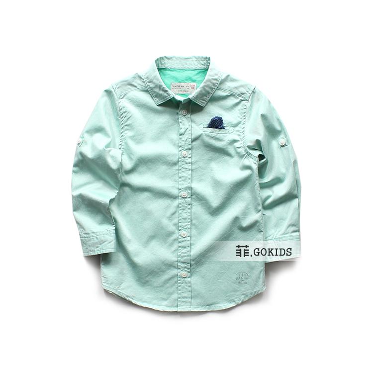 Chemise garcon à manche longue - Ref 2075003 Image 12