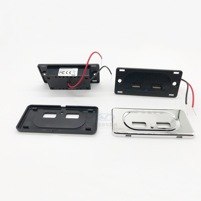 房車改裝配件 Usb插座 改裝車usb接口 手機車載充電器 12v 24v Yahoo奇摩拍賣