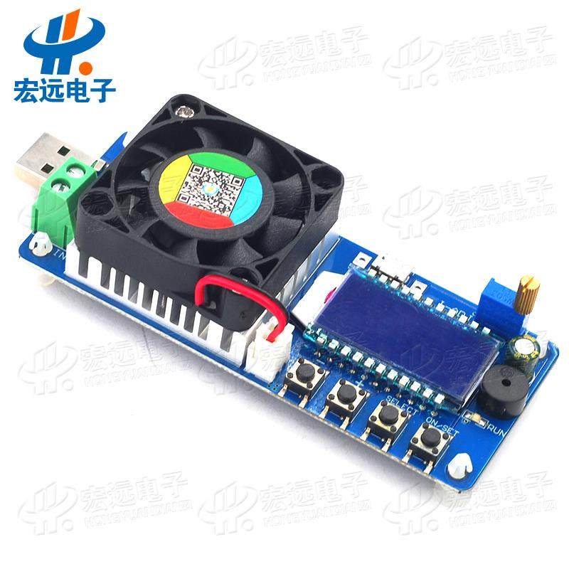 Battery capacity tester constant current electronic load USB power detector adjustable resistor FX25 35-Taobao