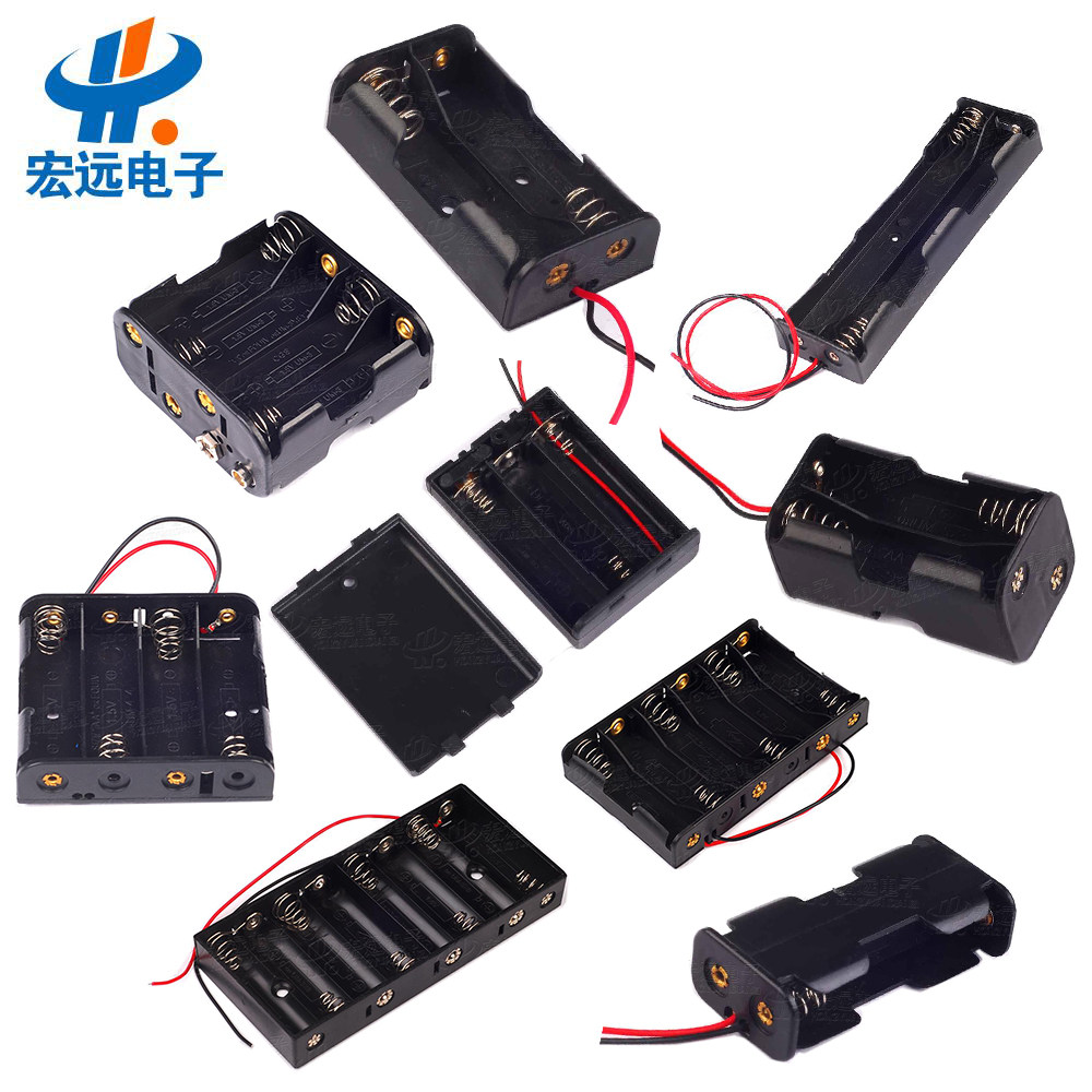 No. 5 battery box 2 3 4 5 6 8 10 AA No. 5 covered and uncapped with switch back to back