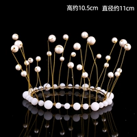 Purple Pearl Crown Plastic Model