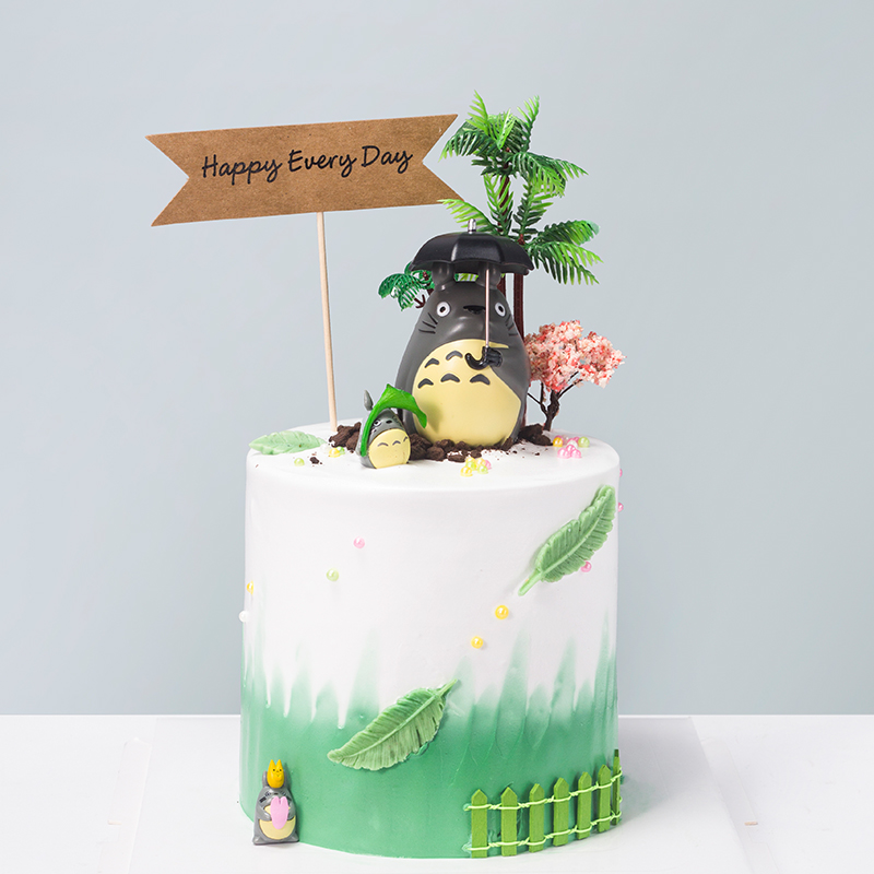 Children's Day Birthday Cake Decoration Pendulum inserts Coconut Grove Cat Paparazzi Handmade Doll Suit Accessories-Taobao