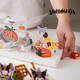 Halloween hand carry box cupcake decoration plug-in Kuromi ghost pumpkin carnival night party dessert plug-in card