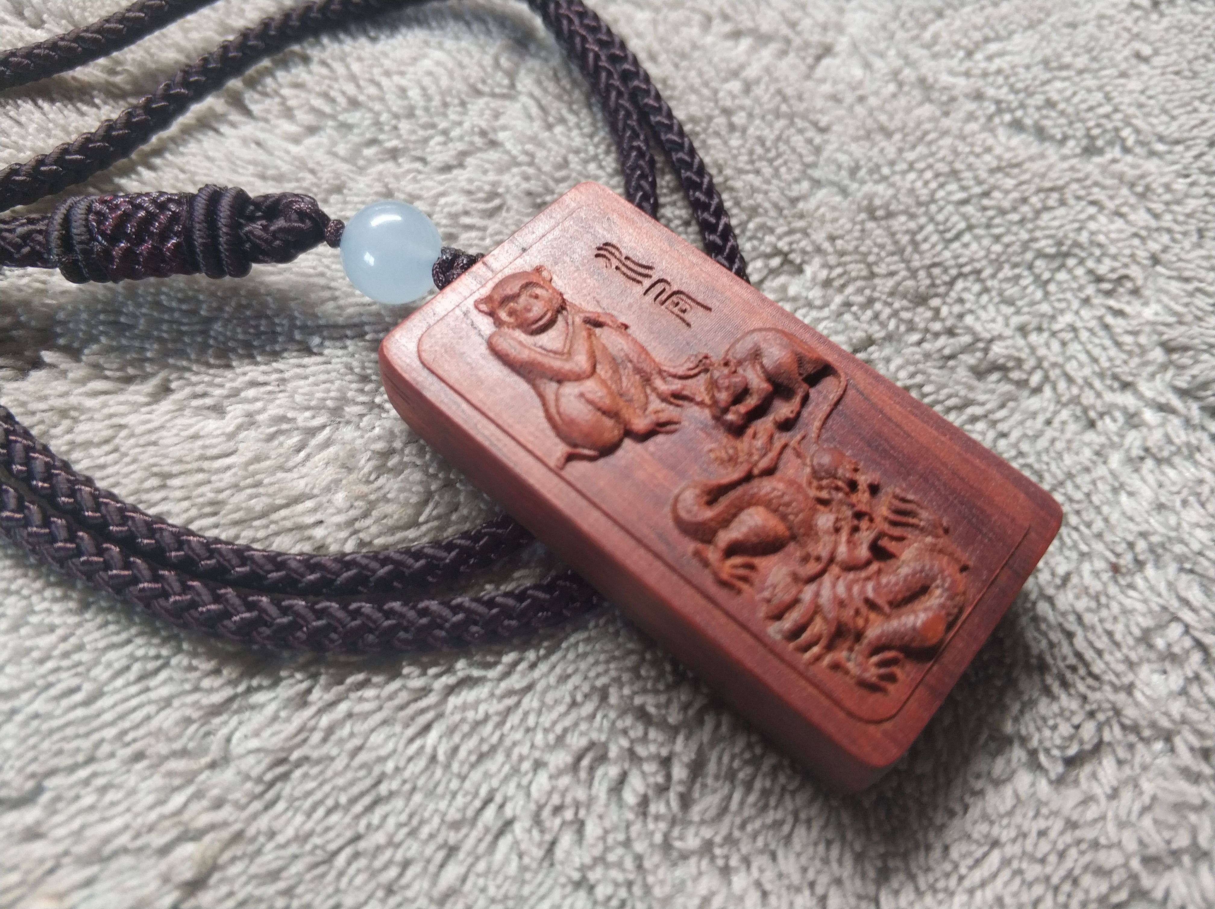 三和水局神子辰猿鼠龍木彫工芸サテンローズウッド加工地支十二支