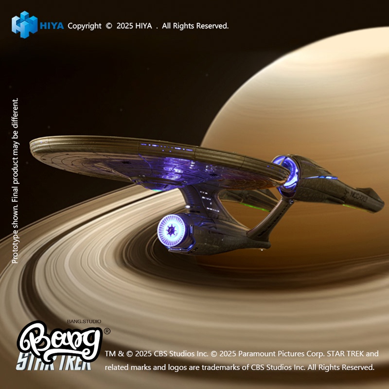 【Bang】In Stock Hiya Star Trek 2009 Federation Starship Enterprise Ncc-1701
