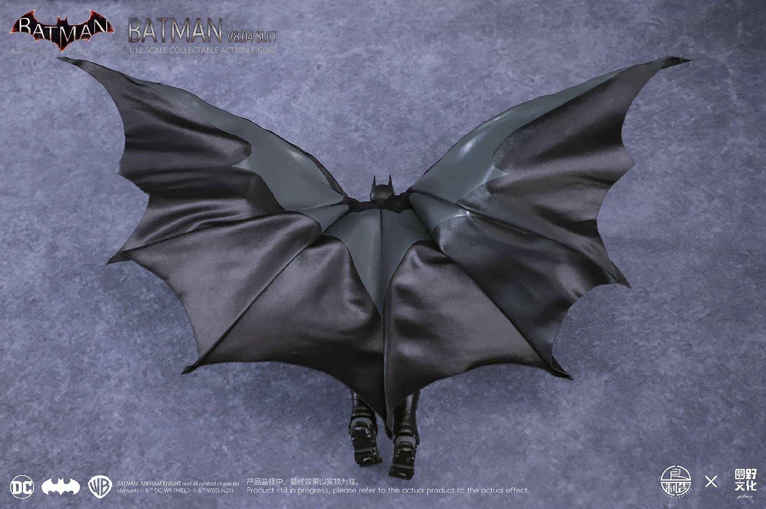 2025NEW LPZZ V8.04 SUIT DC 1/12 Batman Arkham Knight Action Figure