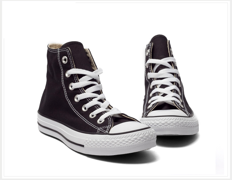 Giày Converse All Star Classic Classic Canvas cho nam và nữ Đen Cặp đôi 101010 1Z588 giày nữ thể thao