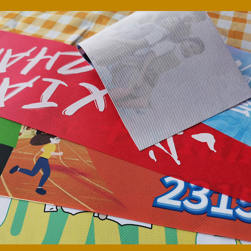 Non-woven single-sided support object star banner custom coated paper printing gypsophila reflective laser transparent custom