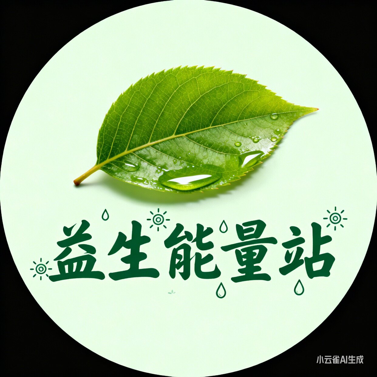 益生能量站的LOGO